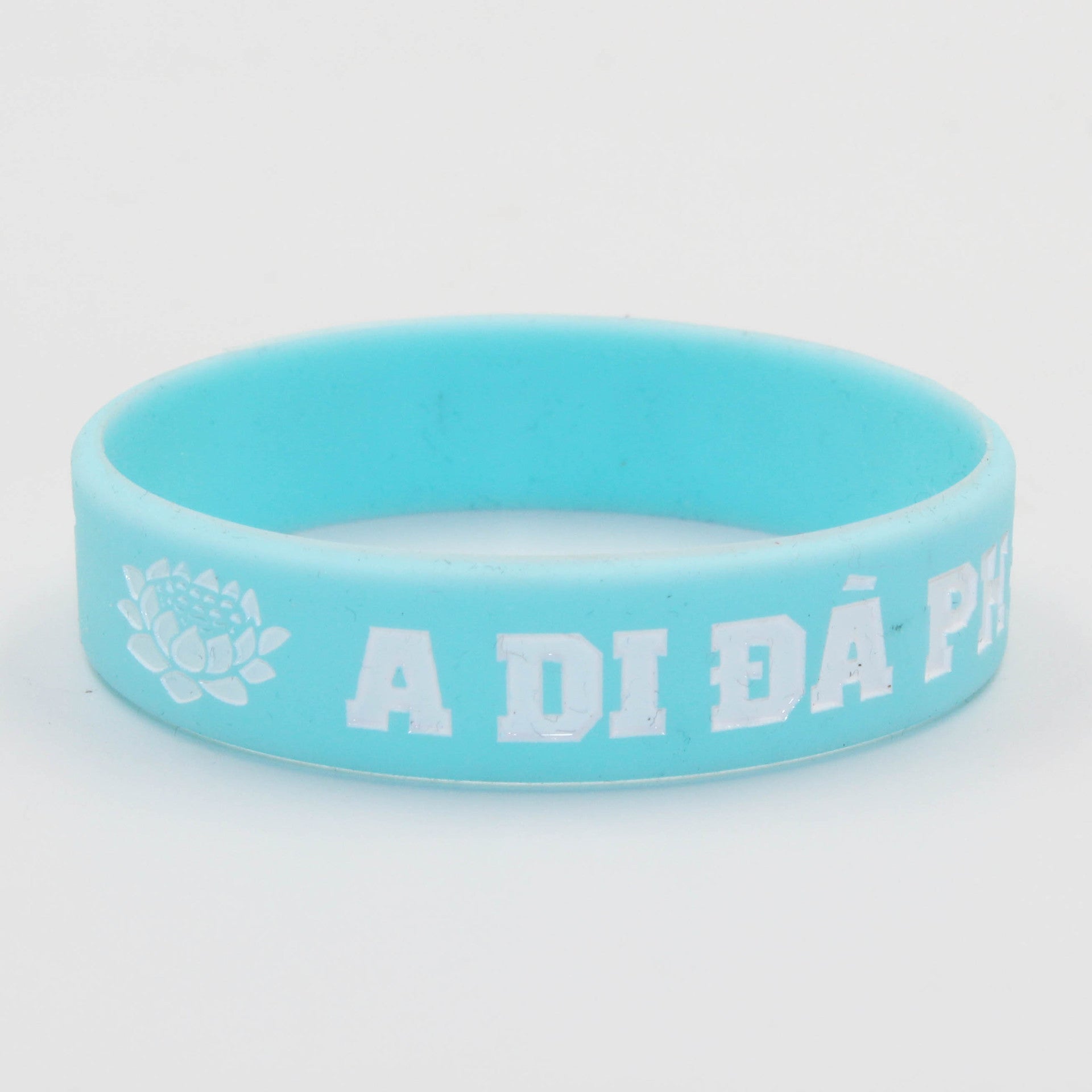 Brazalete de loto de silicona de tamaño mediano y pequeño